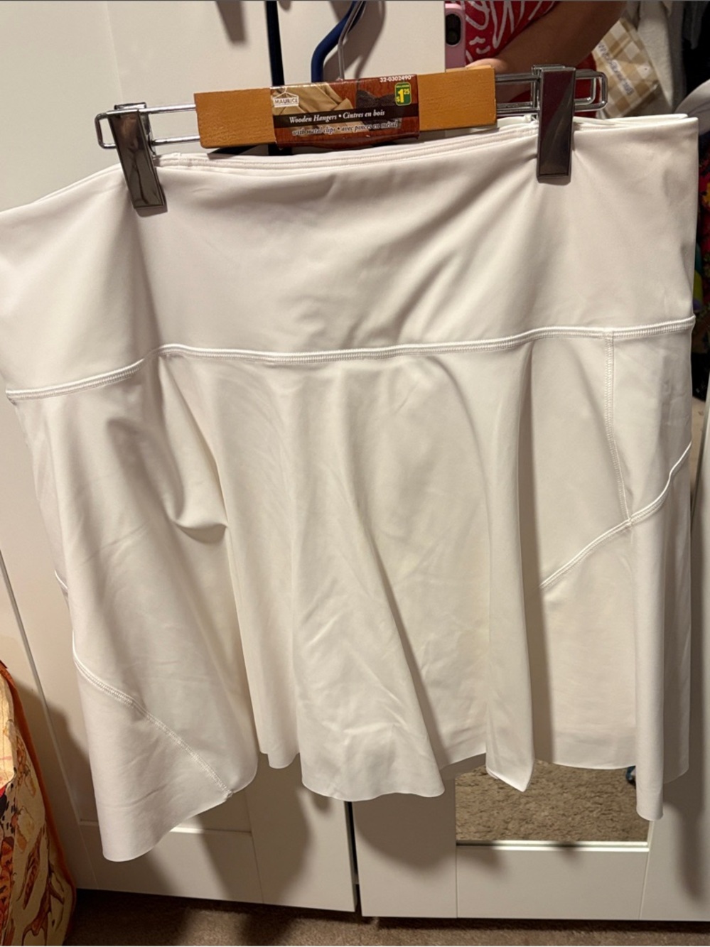 Athleta White Circle Skirt
